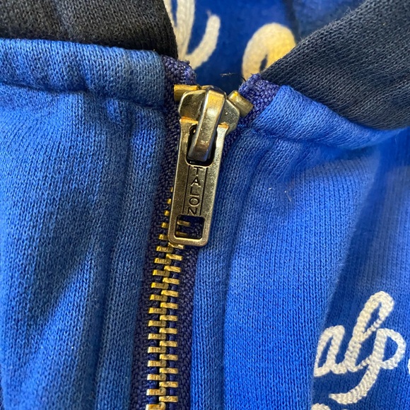 Polo Ralph Lauren Polo Team Full Zip Cotton Jersey Hoodie Toddler Boy Size 4T - Picture 13 of 16